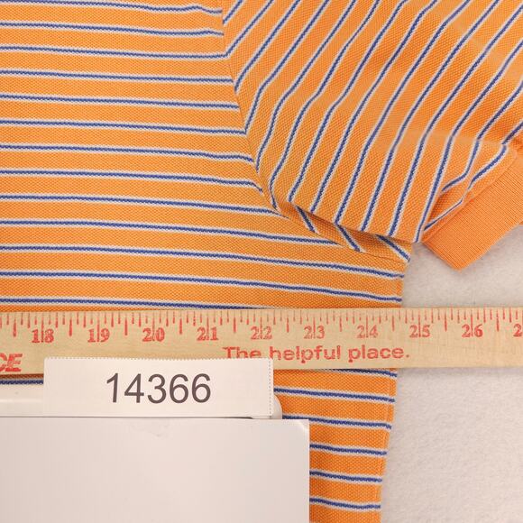 Polo by Ralph Lauren Collared Short Sleeve Polo Shirt Mens Size XL Orange - Picture 6 of 9